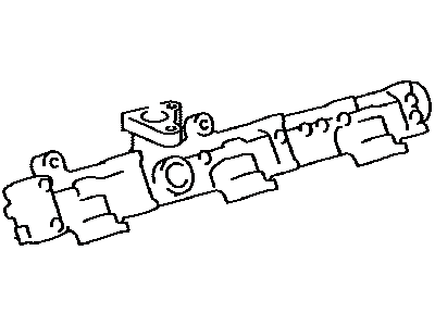 Lexus 23808-31020 Pipe Sub-Assy, Fuel Delivery, NO.2