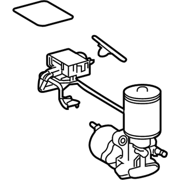 Lexus 47070-48080 Pump Assy, Brake Booster