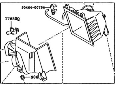 Lexus 17711-0P023 Case, Air Cleaner