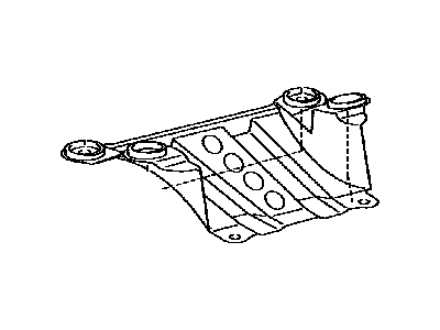 Lexus 57614-33020 Member, Rear Floor Side