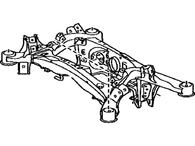 Lexus 51206-50050 Member Sub-Assy, Rear Suspension