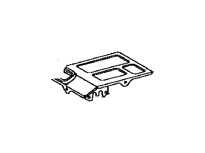 Lexus G92H9-30010 Panel, Battery Carrier, NO.6