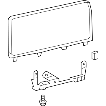 Lexus 86110-48680-E0 Multi-Display Assy