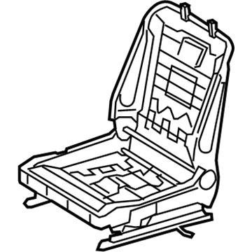 Lexus 71110-53290 Frame Assembly, Front Seat