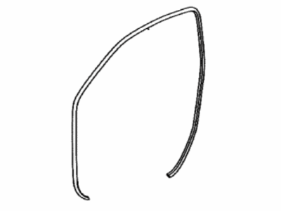 Lexus 62312-76010 WEATHERSTRIP, Front Door