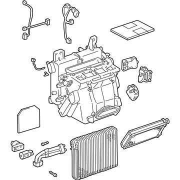 Lexus 87050-53042 Radiator Assy, Air Conditioner