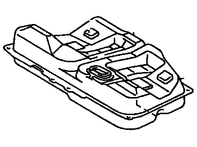 Lexus 77001-39315 Fuel Tank Sub-Assembly