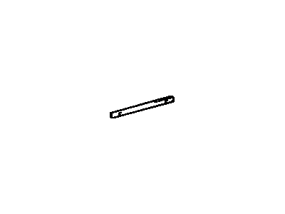 Lexus 75632-32040 Moulding, Side Panel, Lower No.2 RH