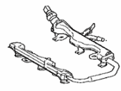 Lexus 23800-0P010 Pipe Assembly, Fuel Delivery