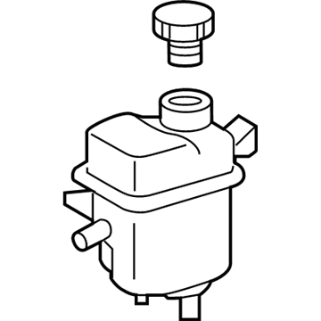 Lexus 16640-36031 Tank Assembly, INTERCOOL