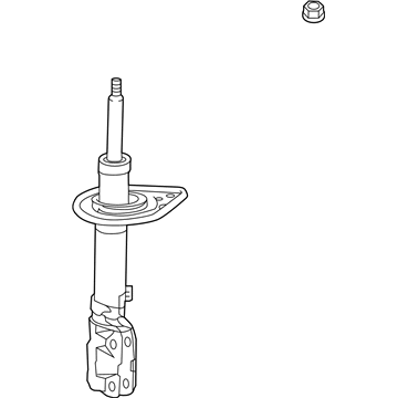 Lexus 48540-09D50 ABSORBER Assembly, Shock