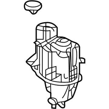 Lexus 16470-31200 Reserve Tank Assembly, R