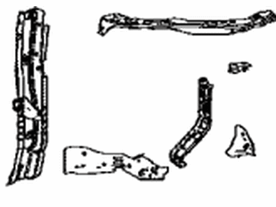 Lexus 53203-48140 Support Sub-Assy, Radiator