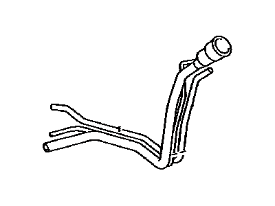 Lexus 77226-48010 Tube, Fuel Tank Breather, NO.6