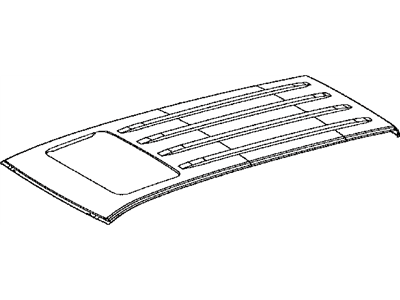 Lexus 63111-60580 Panel, Roof