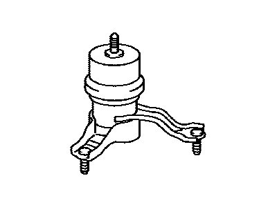 Lexus 12362-36052 INSULATOR, Engine Mounting