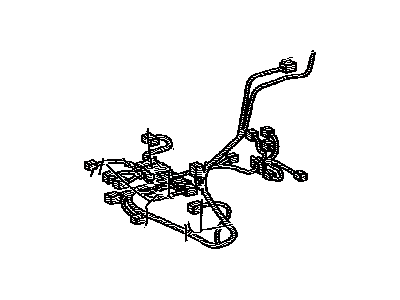 Lexus 82191-53320 Wire, Front Seat, RH