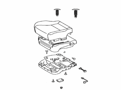 Lexus 71002-50K51-E2 Front Seat Set