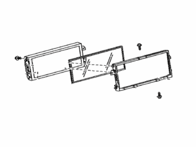 Lexus 83290-50220 Meter Assembly, ACCESSOR