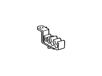 Lexus 77285-60530 Clamp, Fuel Tube, NO.8