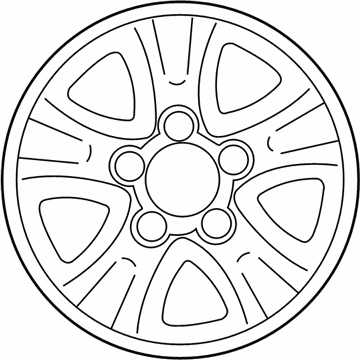 Lexus 42611-60520 Wheel, Disc