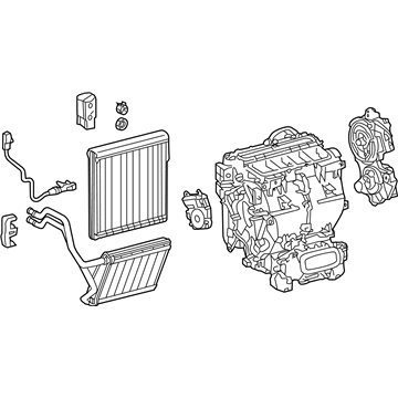 Lexus 87050-48381 Radiator Assembly, Air C