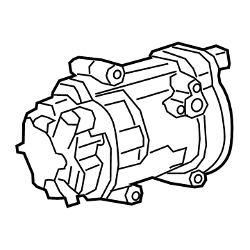 Lexus 88370-33040 Compressor Assembly, W/MOTER