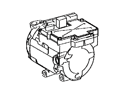 Lexus 88370-48021 Compressor Assy, W/Motor