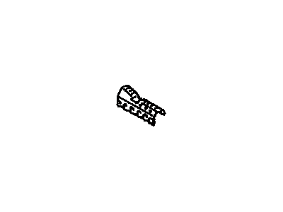 Lexus 57832-48010 Reinforcement, Rear NO.1 Seat Leg, Front NO.2