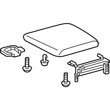 Lexus 58905-60540-A5 Door Sub-Assembly, Console