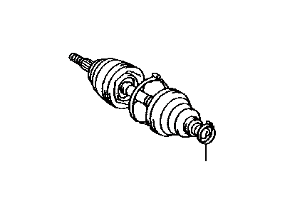 Lexus 42345-42110 Clamp, Rear Drive Shaft