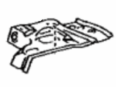 Lexus 64313-50050 Bracket, Package Tray, LH