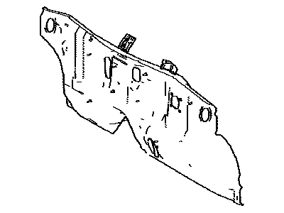 Lexus 55101-78010 Panel Sub-Assy, Dash