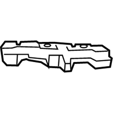 Lexus 52533-78010 Bracket, Front Bumper RETANIER