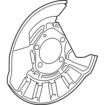 Lexus 47804-06010 Cover Sub-Assembly, Disc