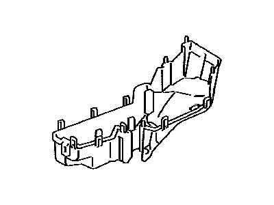 Lexus 82663-30250 Cover, Relay Block, Lower, NO.2