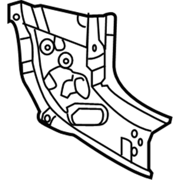 Lexus 61733-48060 Panel, Roof Side, Inner Front RH