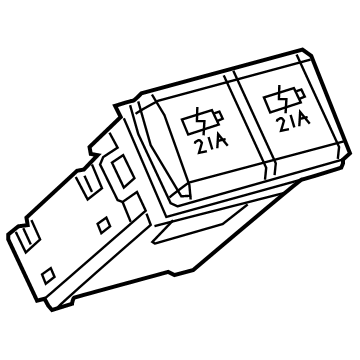 Lexus 85532-50020 Socket, Usb Charger