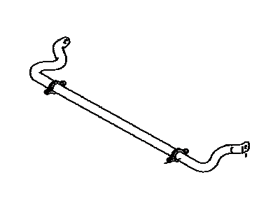 Lexus 48812-21070 Bar, Stabilizer, Rear