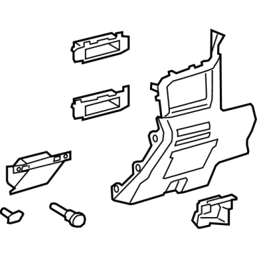 Lexus 55045-48181-C0 Panel Sub-Assy, Instrument