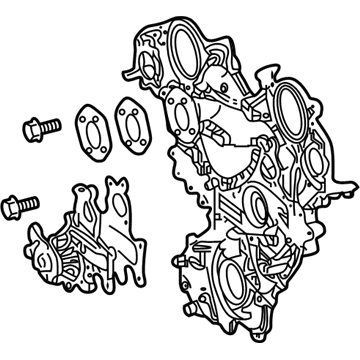 Lexus 11310-70011 Cover Assy, Timing Chain