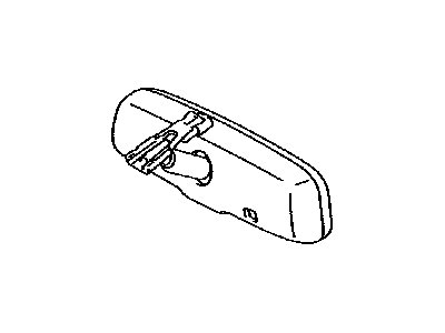 Lexus 87810-0W090 Mirror Assy, Inner Rear View