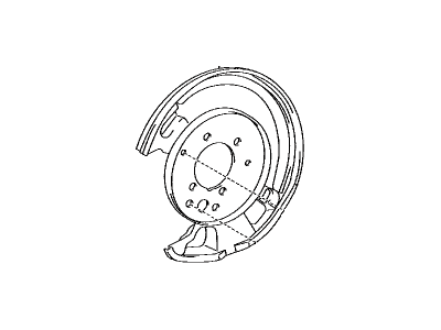 Lexus 46503-30260 Plate Sub-Assembly, Park