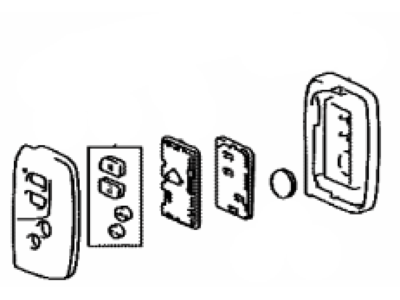 Lexus 89904-50K90 Electrical Key Transmitter Sub-Assembly