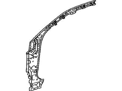 Lexus 61013-60030 Panel Sub-Assy, Side, Inner RH