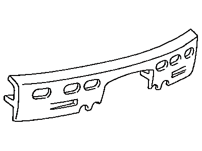 Lexus 52615-24040 Absorber, Rear Bumper Energy