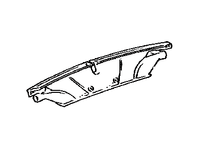 Lexus 55951-24040 Nozzle, Defroster, Front