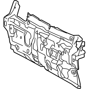 Lexus 55210-33281 INSULATOR Assembly, Dash