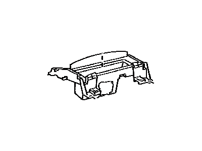 Lexus 55441-53080 Box, Instrument Panel