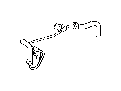 Lexus 44406-60010 Power Steering Return Tube Sub-Assembly